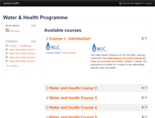 Tablet Screenshot of courses-online.org